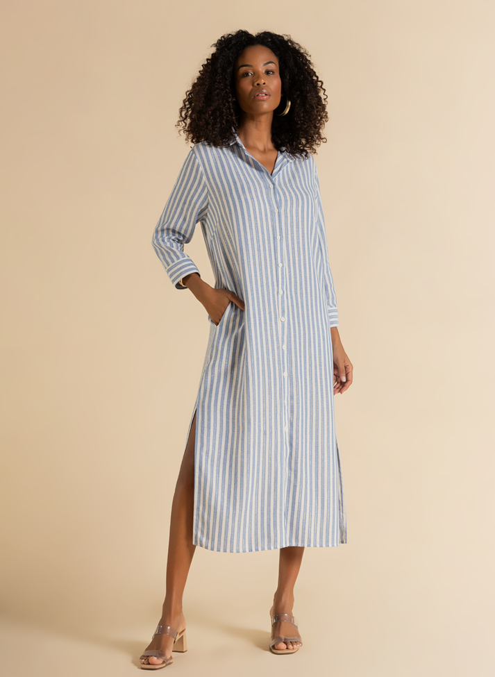 Vestido De Camisa Social Vestido Chemise Camiseta Vestido Feminino